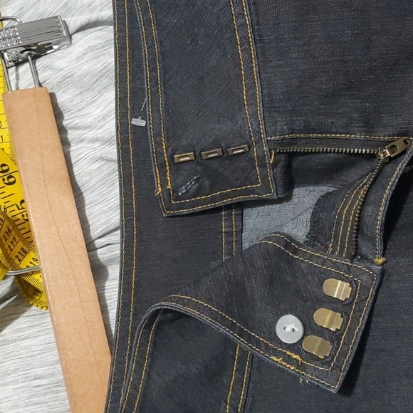 BisouBisou skirt women's size 12 black false pockets - Picture 14 of 16